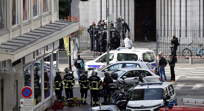 फ्रान्सको चर्चमा हमला, तीन जनाको हत्या