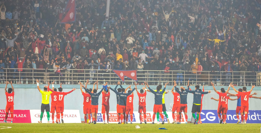 नेपाल-भारत फुटबल : दर्शकविहीन खेल हुने सम्भावना